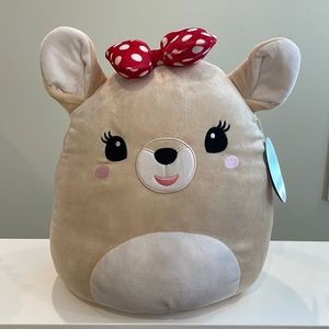 NWT 12” Clarice the Reindeer Squishmallow from Rudolph the Red-nosed Reindeer